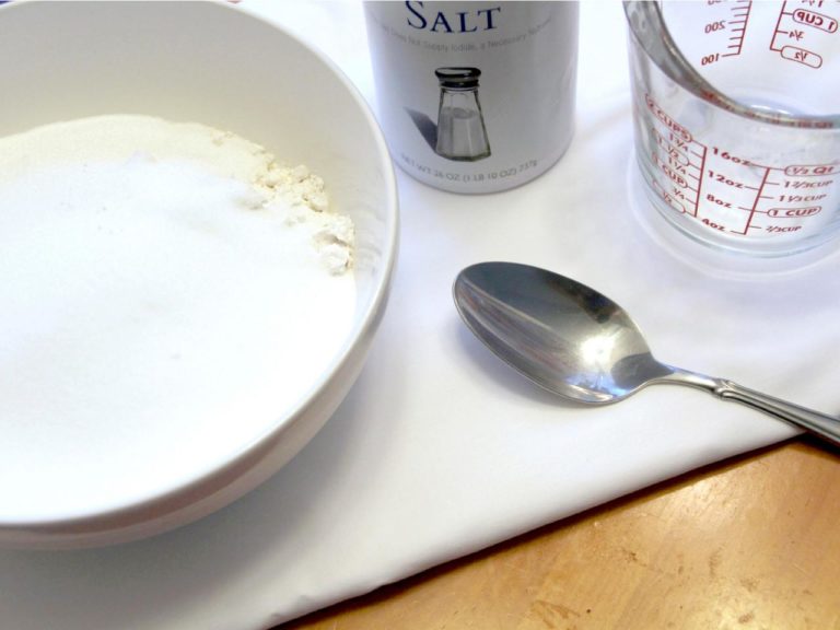 какая соль нужна для соленого теста